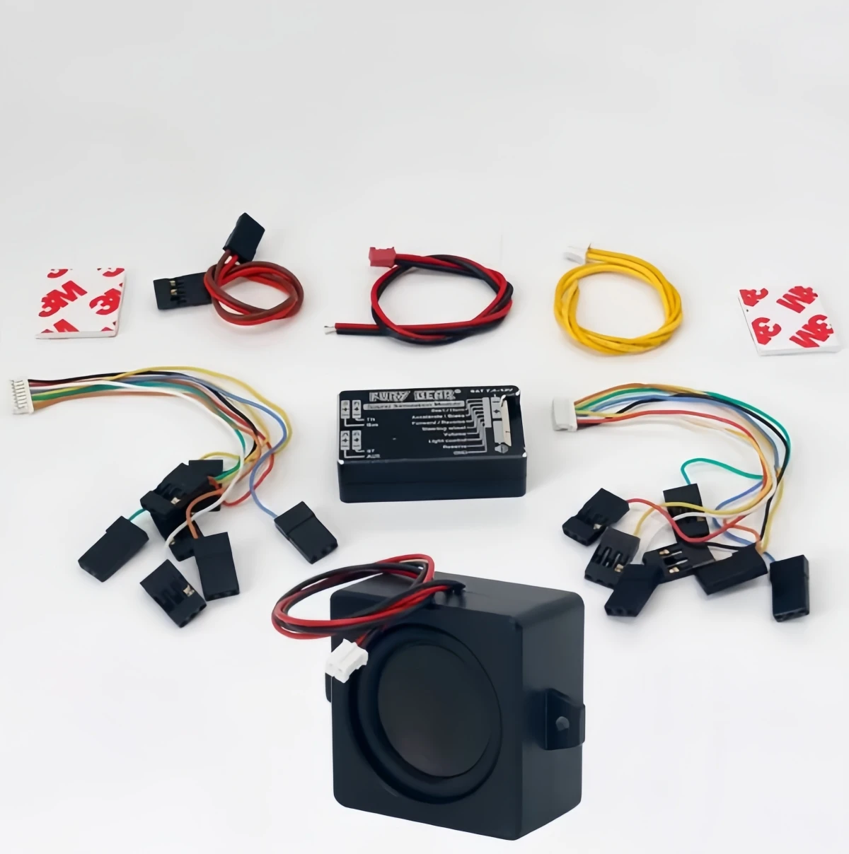 JDM-19F 1/14 RC Truck Sound System Engine Sound Simulator for Tractor Dump Truck