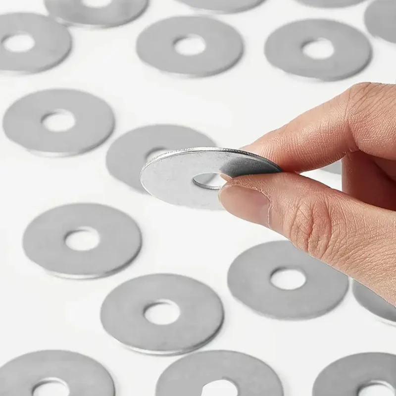 Stainless Steel Flat Washers - Suitable for Home Decorations& Factory Repairs