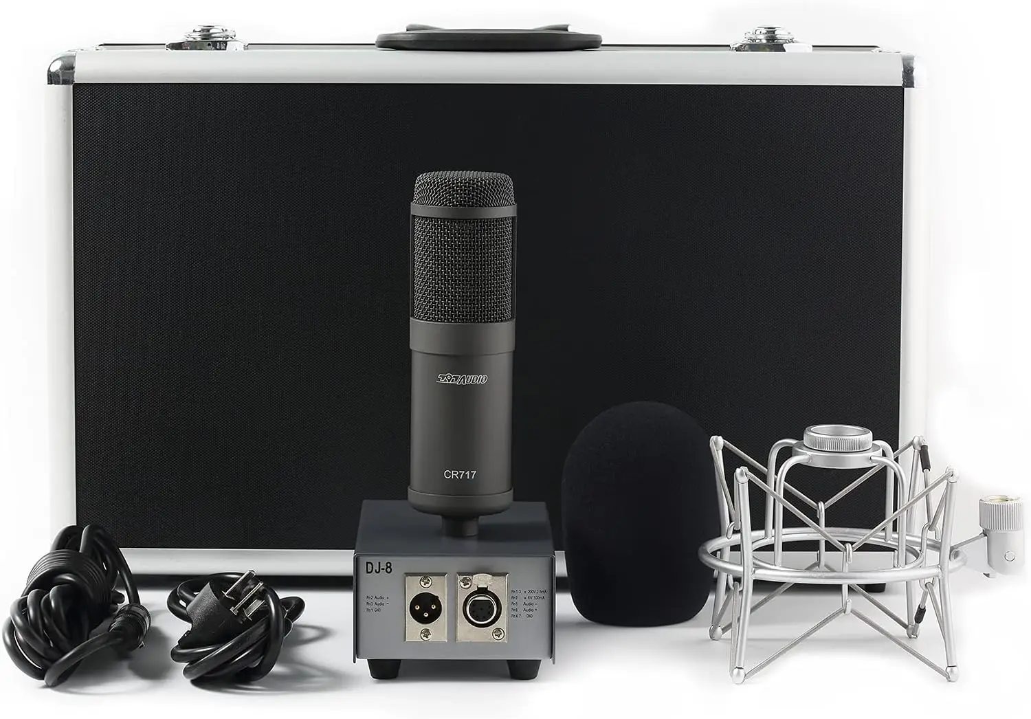 

ATRC02 Professional Singing Microphone 34mm Large Diaphragm Condenser Customized Desktop Recording Studio Radio