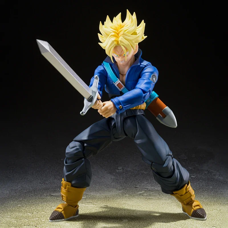 Shf-ドラゴンボールZのアクションフィギュア,超サイヤ人トランクス