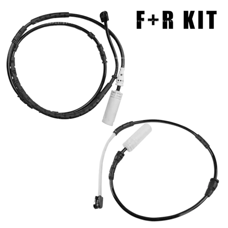 Front & Rear Brake Line Brake Pad Wear Sensor Kit For BMW X1 E84 Brake Induction Wire 34356792562 34356792565