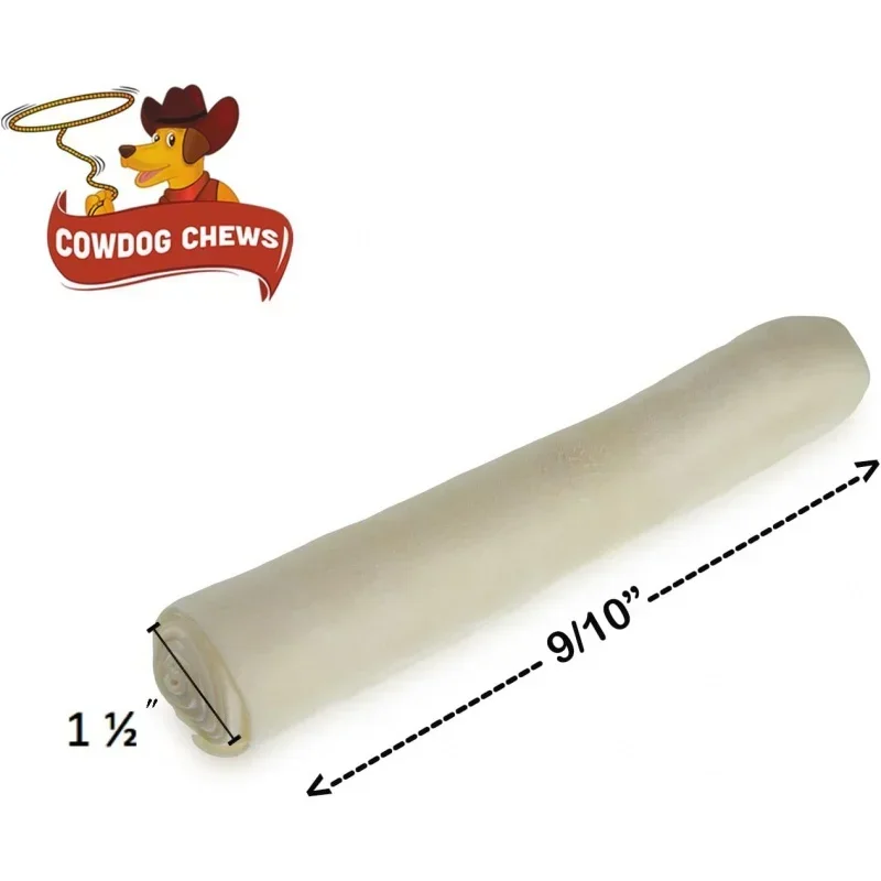 Retriever roll 9-10 inch All Natural Rawhide Product (40)