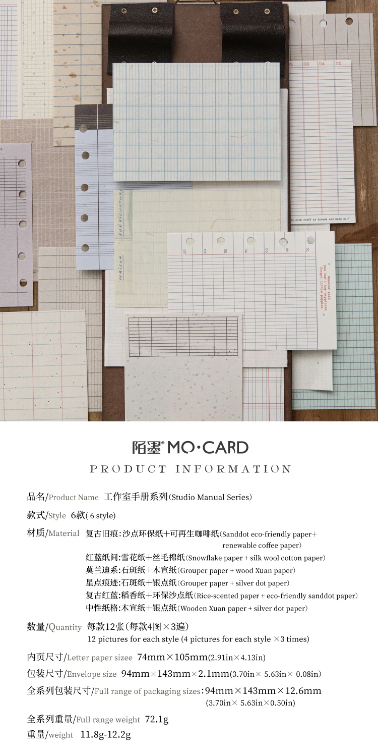 12 Stück Vintage Collage Scrapbooking Journal Material Papier Kartenherstellung DIY Retro Quelle Papier Kreatives Memo Briefpapier – Detail 2