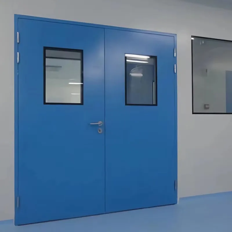 

Hospital clean room door fire protection, aseptic environment seamless design