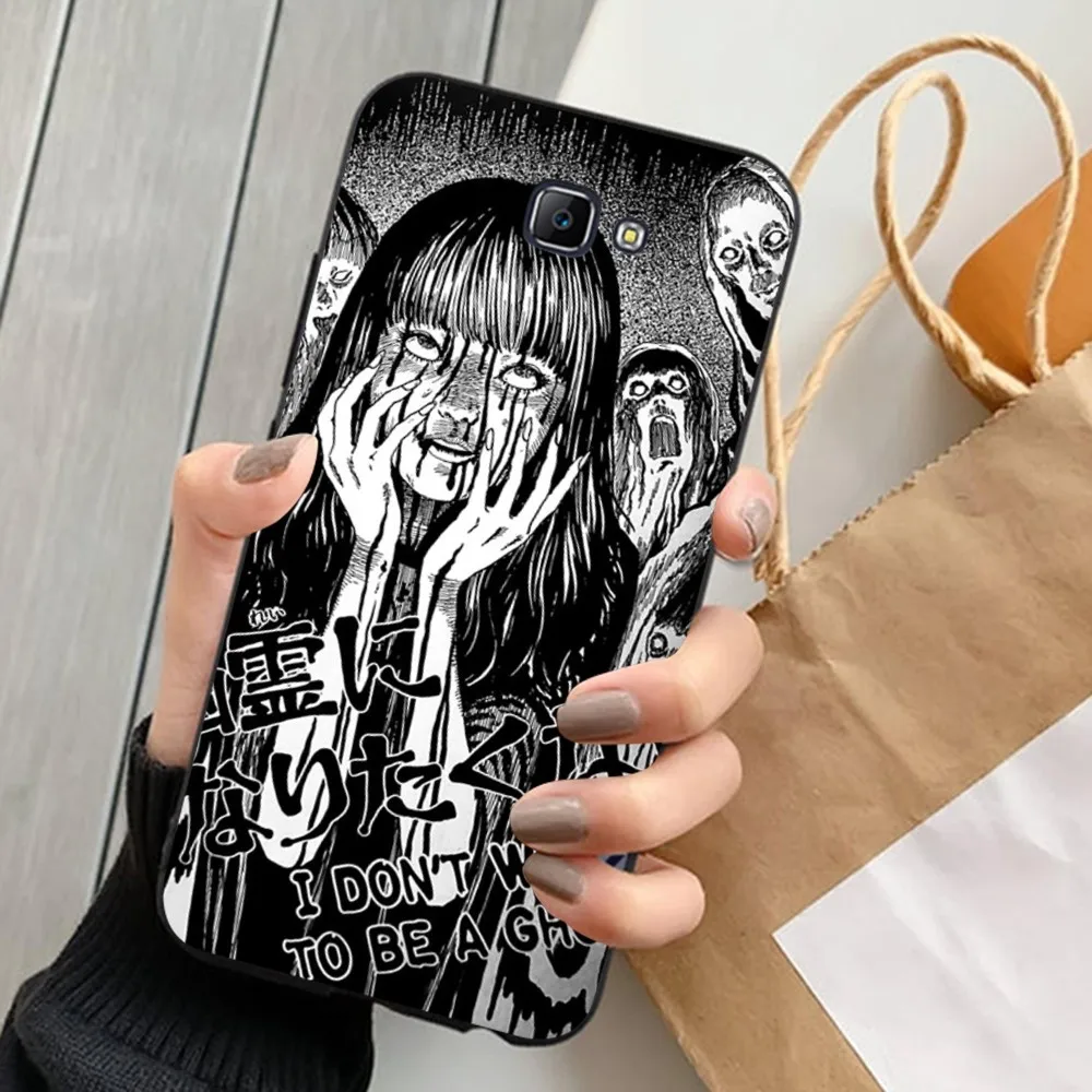 Junji Ito comics Phone Case For Samsung J 7 plus 7core J7 neo J6 plus prime J6 J4 J5 Mobile Cover