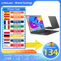 Teclast F15 Plus 2 Laptop 15.6 Inch Windows 11 Laptop 8Gb Ram 256Gb Ssd Gemini Lake N4120 Usb3.0 Mini-Hdmi Full Size Keyboard