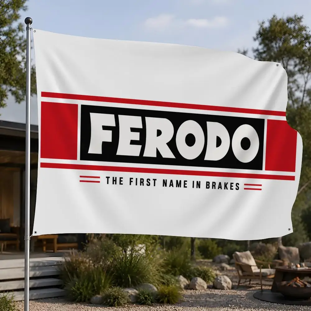 F-Ferodo Brake Flags Flags, Room, Dormitory, Camping, Party, Home Decor Gifts