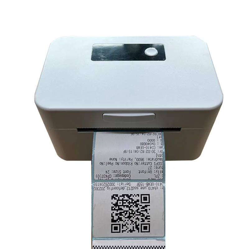 طابعة ملصقات الشحن الحراري لسطح المكتب عالية الجودة وطابعة الباركود السريع