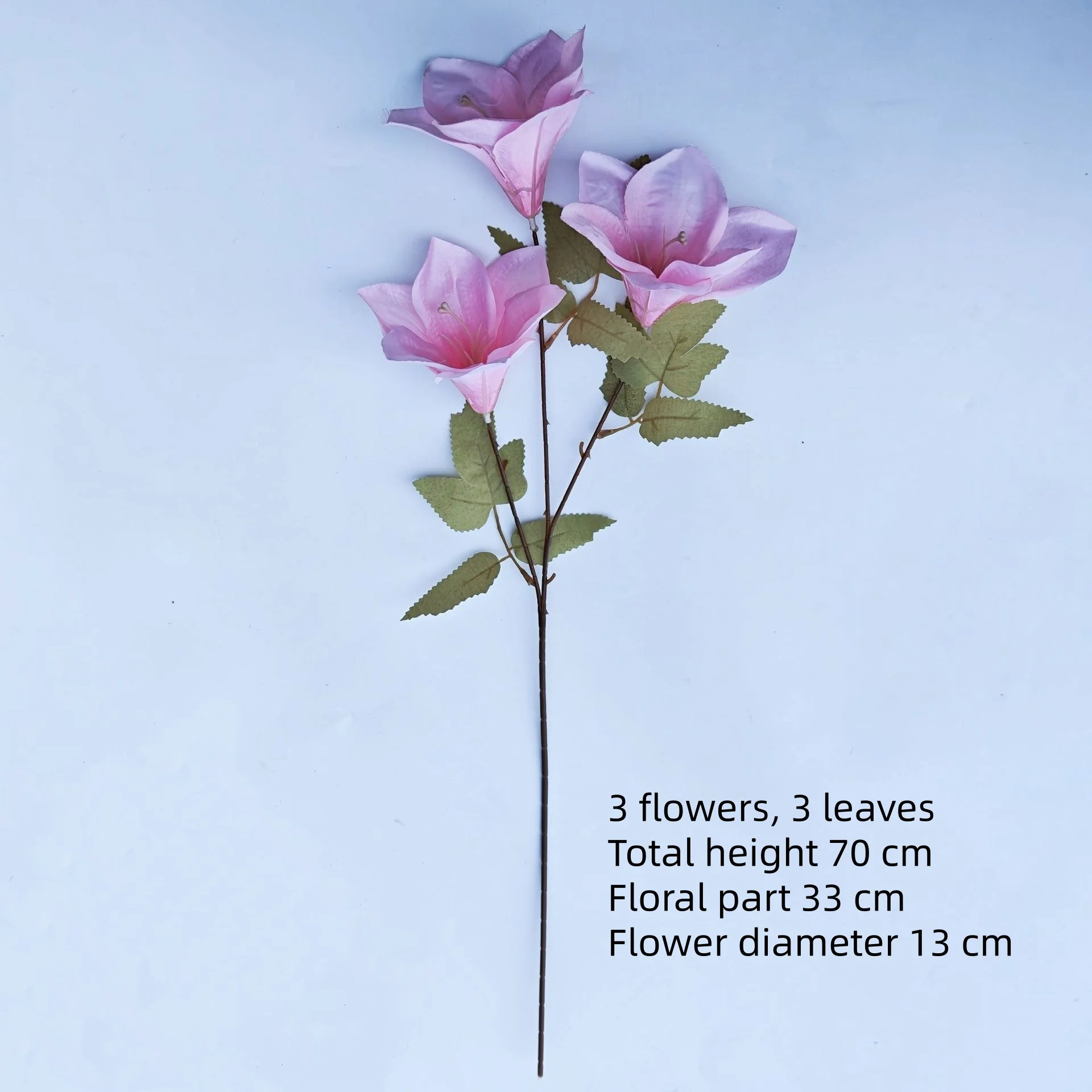 Artificial Center Decorative Flower 3 Head Artificial Poinsettia Bouquet Decorative Wedding Flower Decoration Fast Delivery