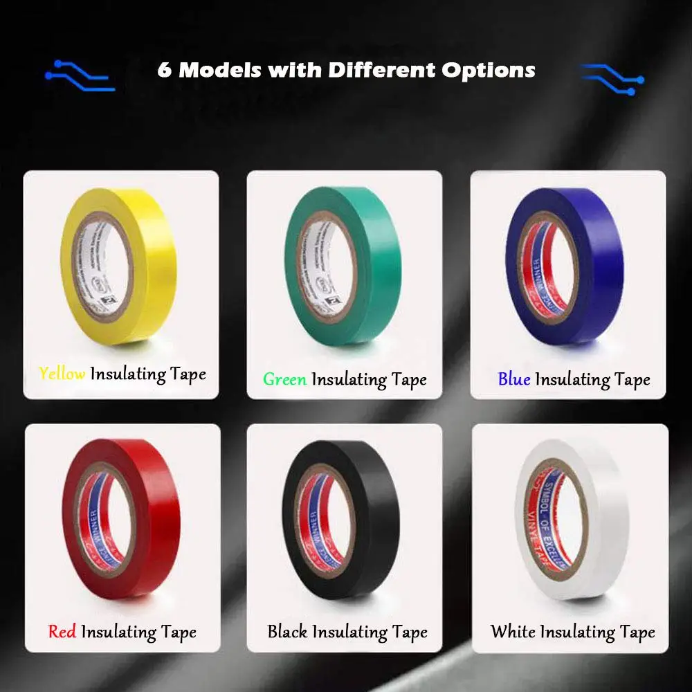 

Электрическая лента, профессиональная огнестойкая Водонепроницаемая изоляционная лента из ПВХ для любой погоды при 600 в, для дома и улицы