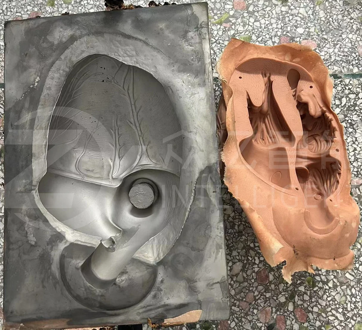 

3D Dolls Mould Reborn Doll Football Medical Model Copper Toys Making Mould Parts