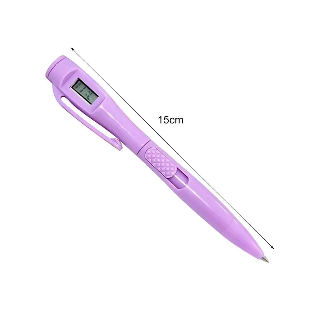 Durable Drawing Pen  Smooth Writing Plastic Digital Watch Pen  Retractable Ballpoint Watch Pen