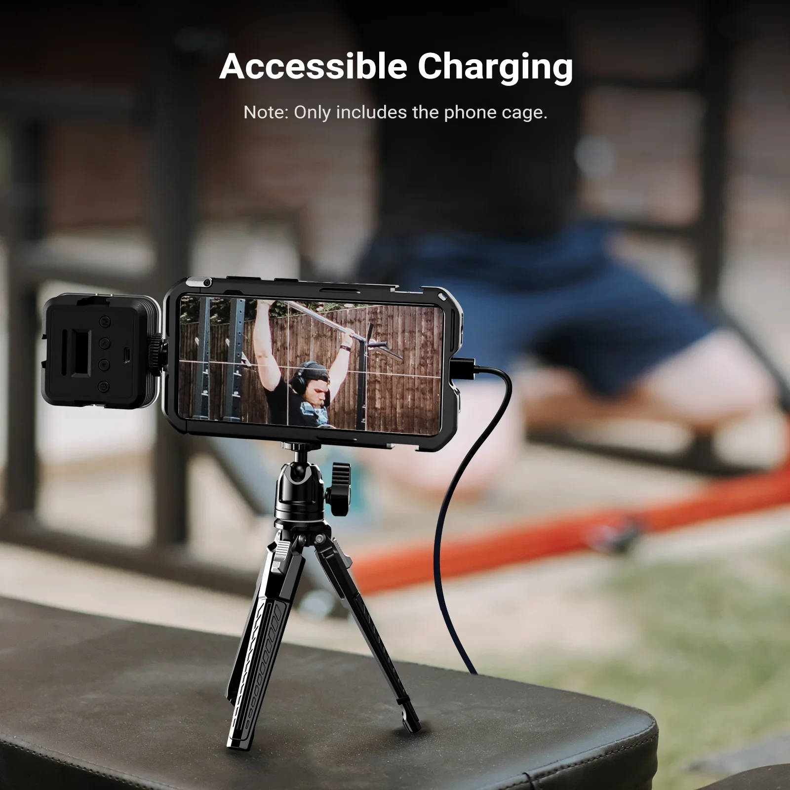 NEEWER Handyhalterung für Samsung Galaxy S26 Ultra, Mobile Video Rig Stabilisator Vlog-Kit mit 3X Rückplatte für 67mm Filter – Detail 7