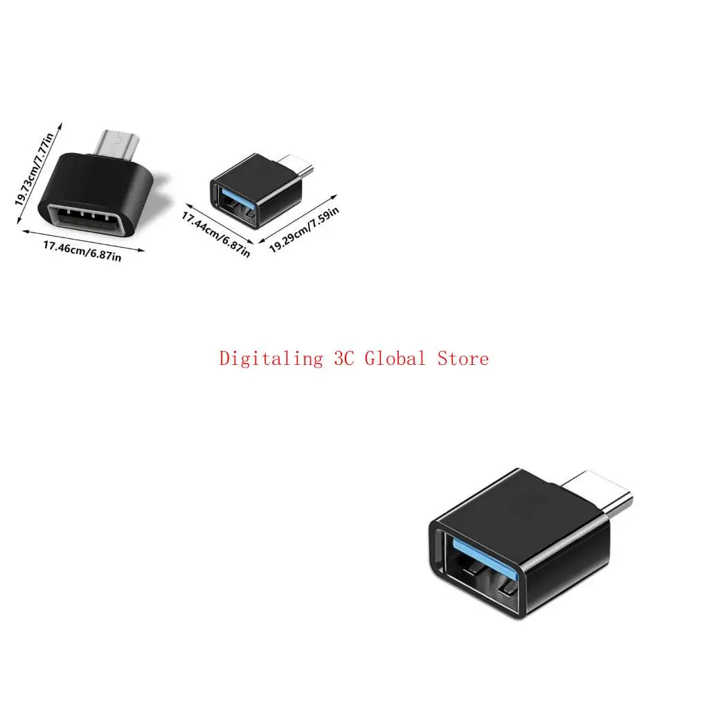 

USB 2.0 A к MicroUSB Тип C OTG Адаптер обеспечивает прямое соединение Flash