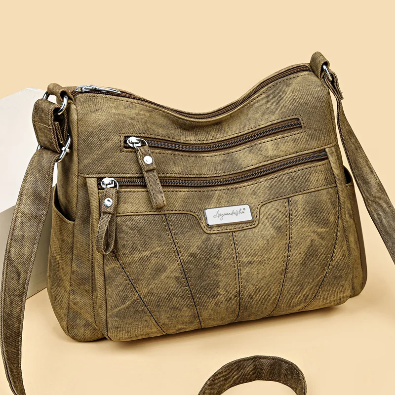 

Весенняя сумка через плечо из мягкой кожи, сумка на одно плечо для мам и женщин, женская маленькая сумка с поясом, универсальная