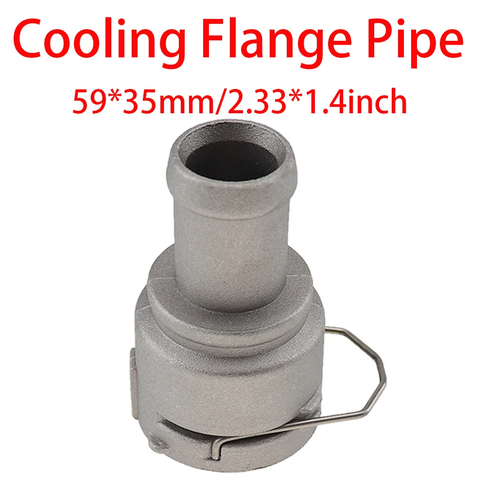 Cooling Coolant Hose Flange Pipe 3B0122291B Aluminium Quick Connector For Jetta Golf Bettle A1 A3 TT Seat Leon 3B0 122 291 B