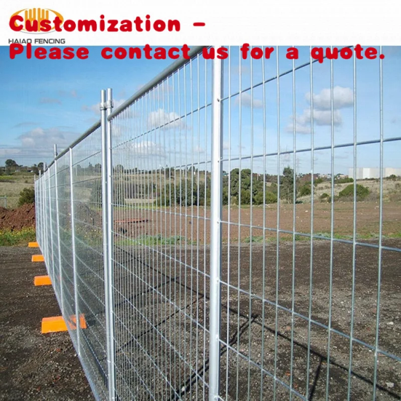 

custom.HAIAO Anti Climb Temporary Fence Panel Construction Temporary Panels Portable Event Fencing Australia Sale