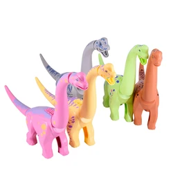 MOC Jurassic Dino Brachiosaurus World Building Kits Bolcks Bricks Dinosaurs Dinosauios Park figures Toys for kids gifts