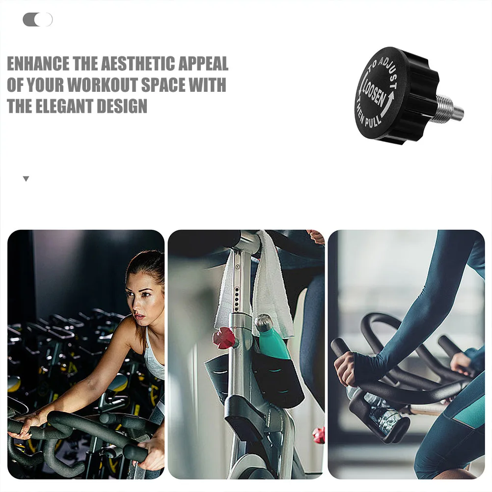 

Fitness Equipment Accessory Pull Pin Knob Replacement Plastic Screw Durable Adjustable Exercise Bike Part Spring Pull-Up Pin