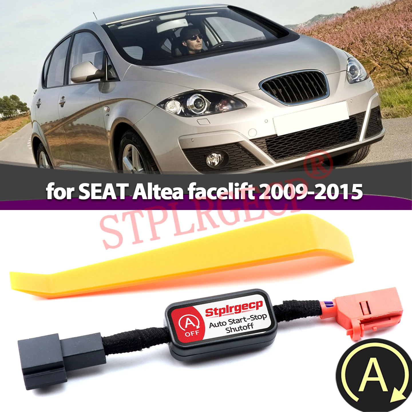 For SEAT Altea Facelift 2009-2013 2014 2015 Auto Default Start Stop Car Stop Start Engine System Off Device Cable Parts