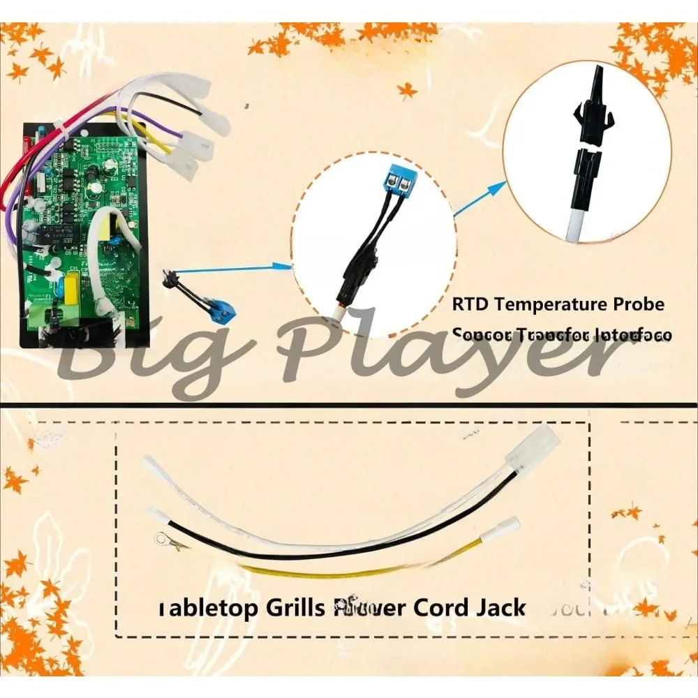 Color Screen PID Temperature Controller - Universal Fit for Pellet Oven Grill Smoker