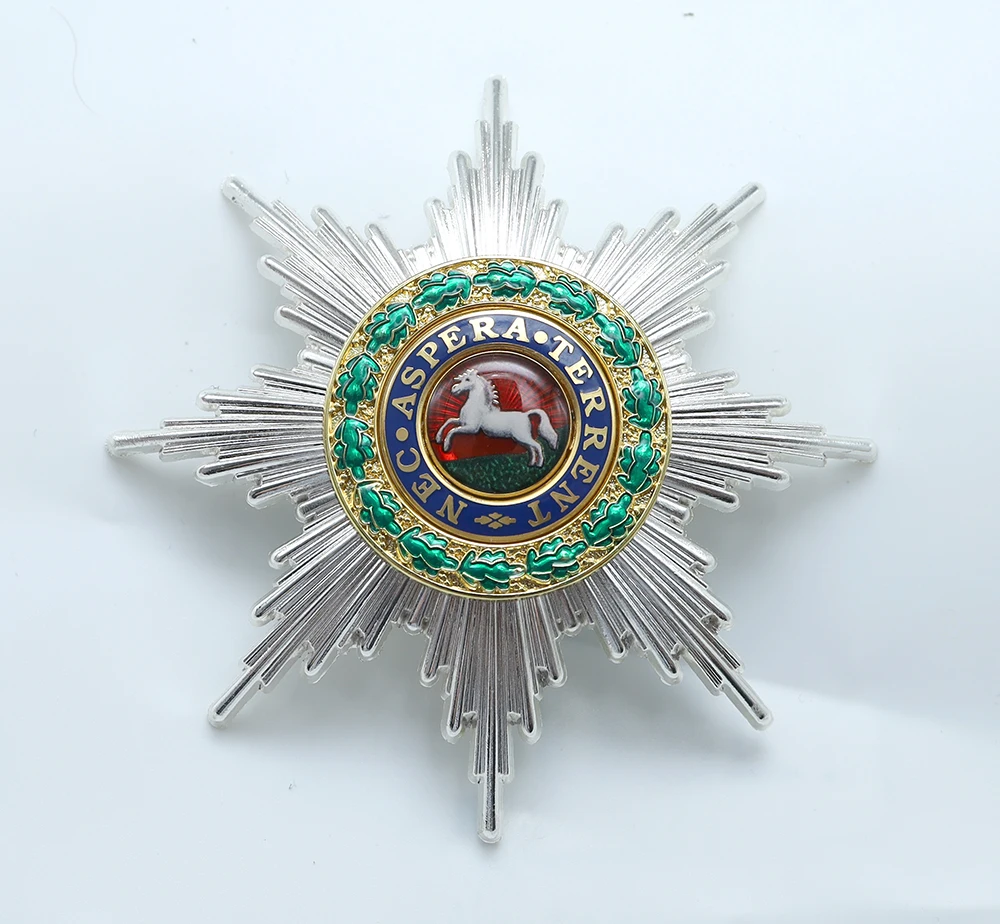 

Reproduction Royal Guelphic Order German Breast Star - Historical Regalia And Ceremony Jewelry