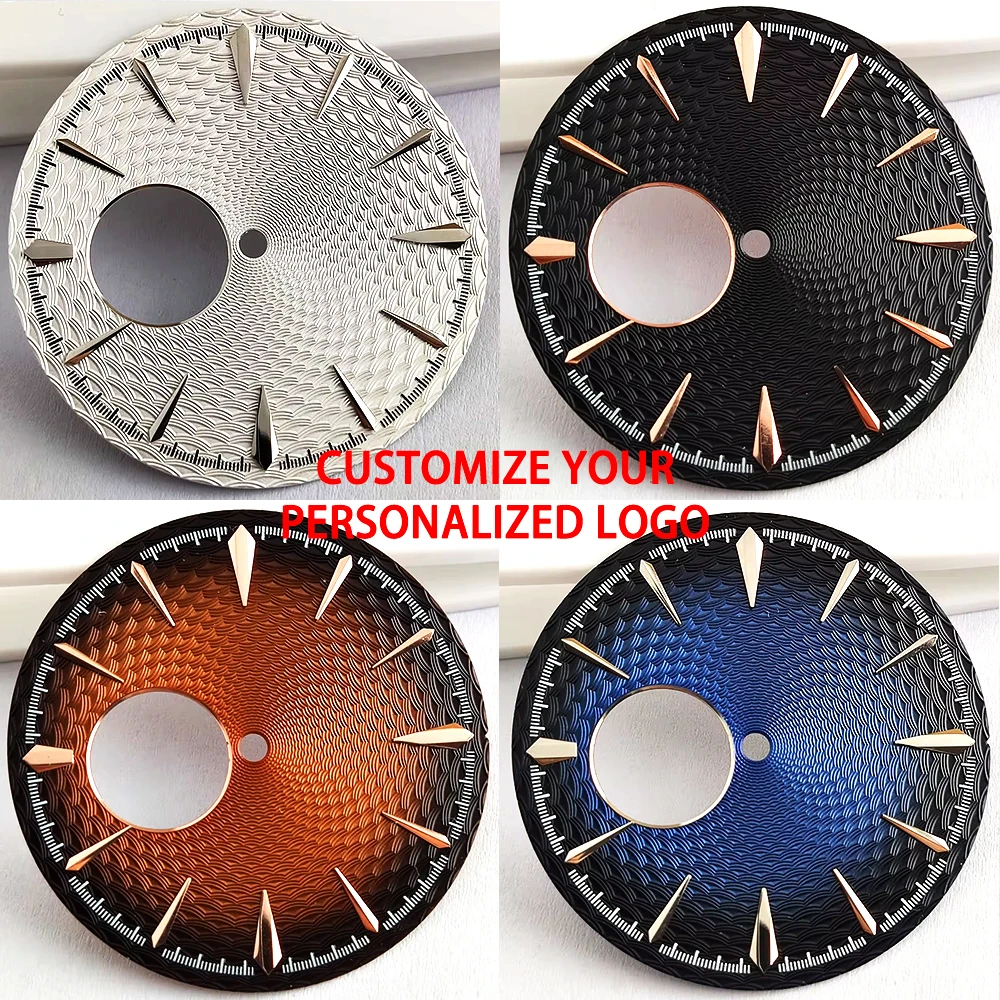 NH38 dialWatch 35mm dial cocktail Customizable dial suitable for men's watch dial NH38 movement Watch accessories nh35