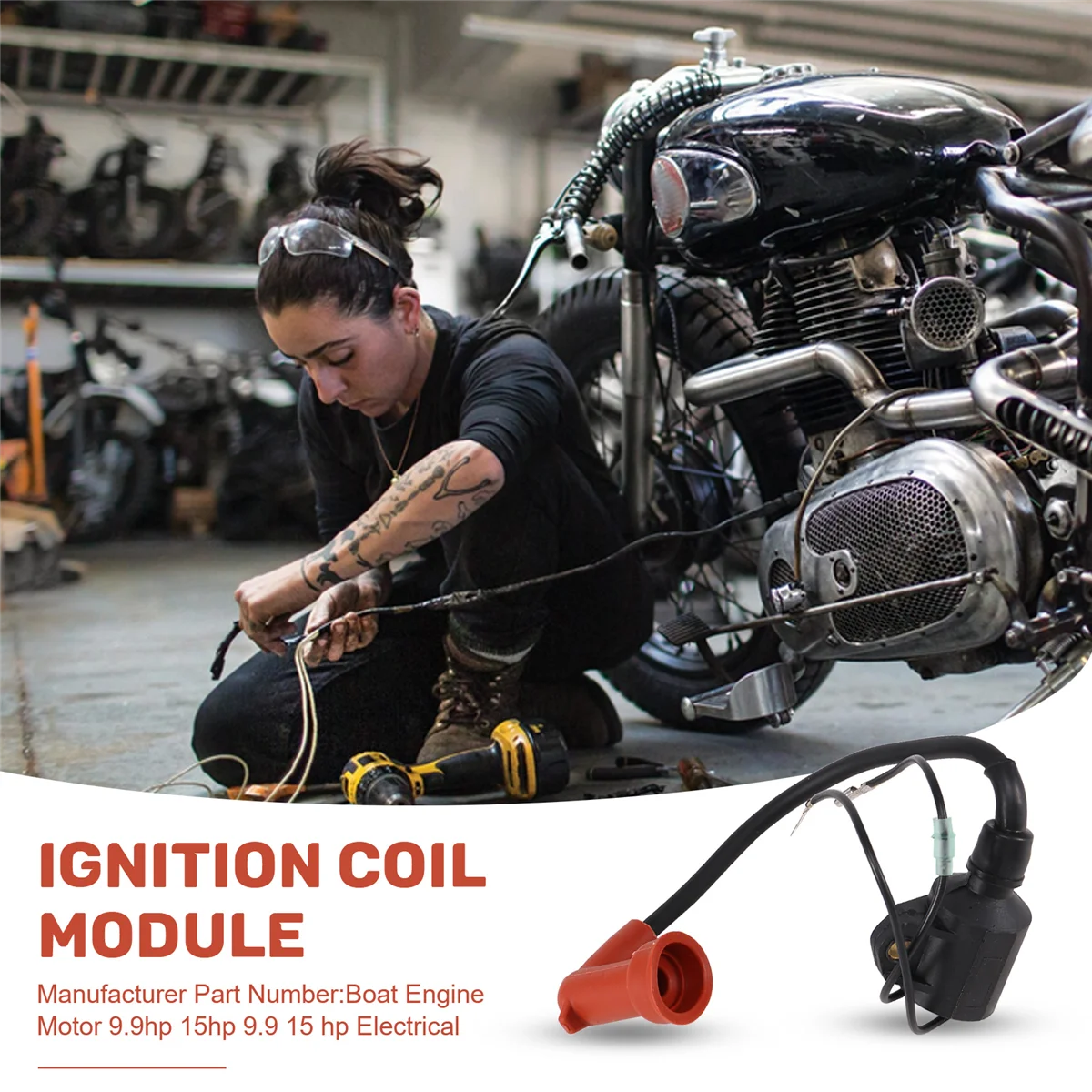 야마하 점화 코일 모듈, 선외 엔진, 63V-85570-00-00, 63V855700000