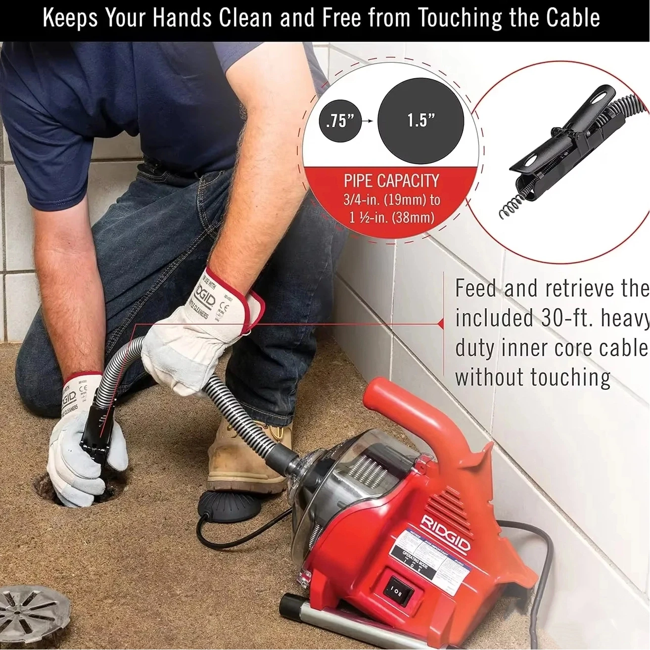 

R7 Туалетный земснаряд через канализацию, бытовой электрический земснаряд для труб, туалет, кухня, инструмент для защиты артефактов