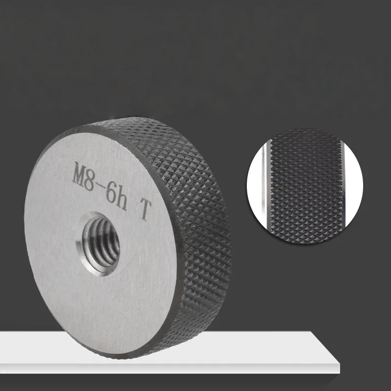 1SET(1*GO+1*NOGO) 6h M59-M60 Metric Fine Tooth Thread Ring Gauge Measure Tool X0.5/0.75/1.0/1.25/1.5/2.0/3.0/4.0/5.5