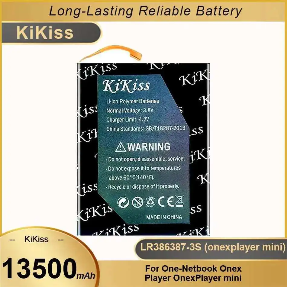 

For One-Netbook Onex Player Onexplayer Mini LR386387-3S Portable Game Console Battery Reliable Power 13500Mah