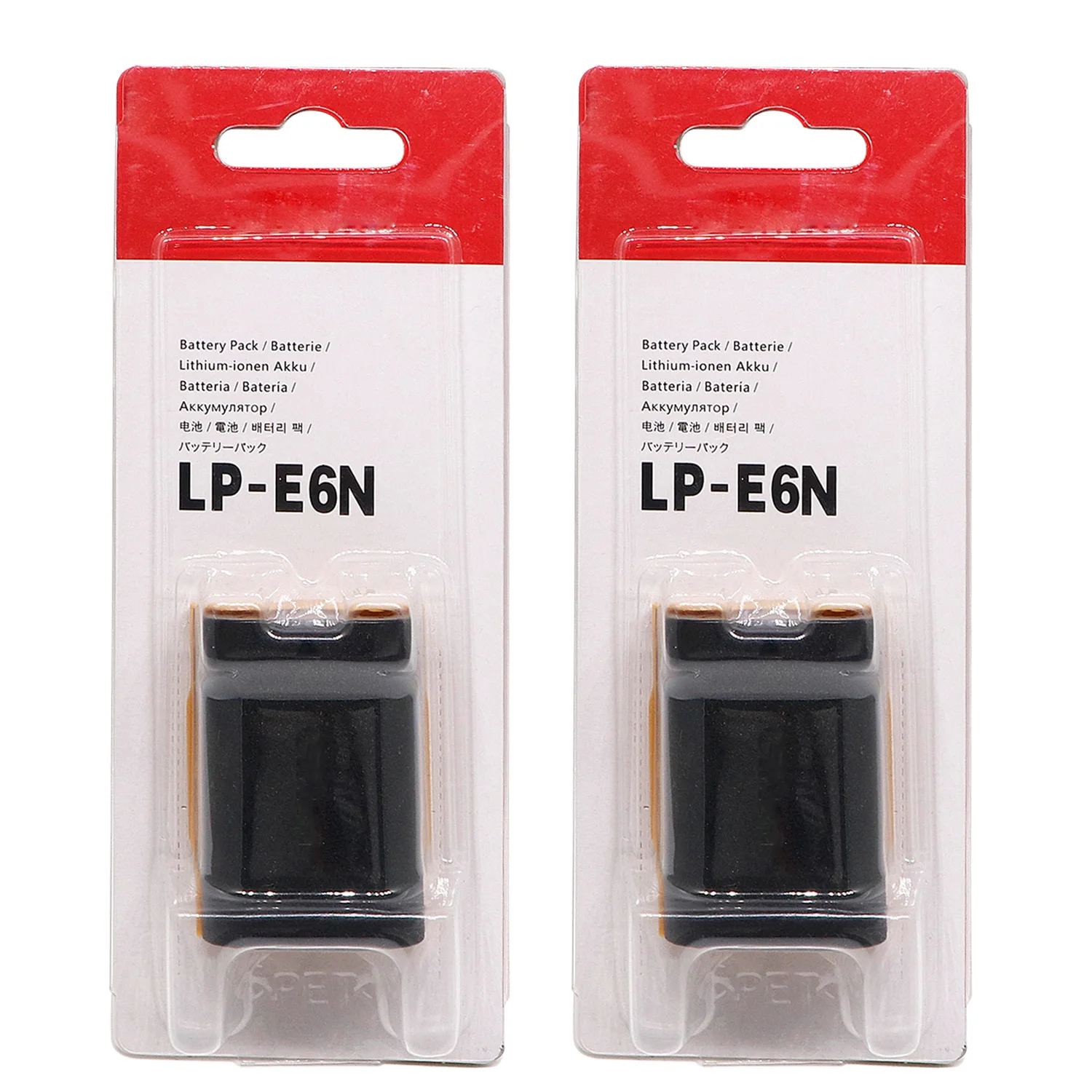 Original LP-E6N LPE6N 1865mAh Battery  For Canon EOS 5DS R 5D Mark II 5D Mark III 6D 7D 70D 80D 90D Camera