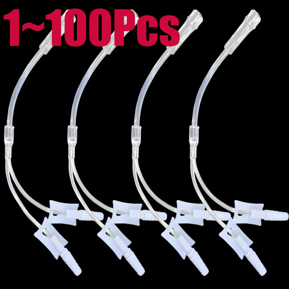

Oxygen Tube Three-way Nasal Cannula Connector Oxygen Concentrator Accessories Three People Inhale Oxygen