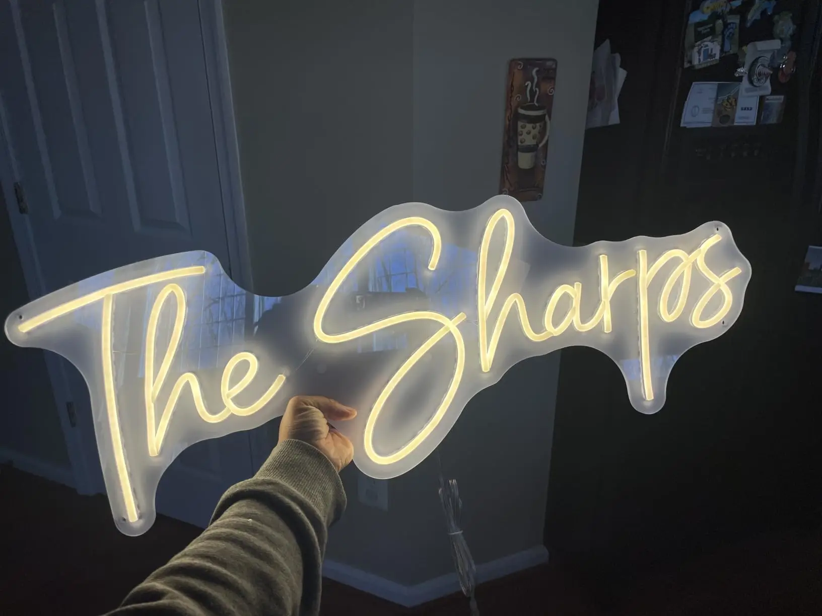 

Custom Neon Signs Personalized - LED Wall Decor for Home & Business - UV Neon Lights with Text/Logo - Energy Efficient DC5V/12V