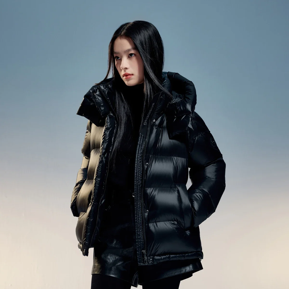 

BOSIDENG зимняя куртка на 90% гусином пуху для женщин, зимняя куртка, модная куртка, зимние куртки-пуховики, легкие, теплые