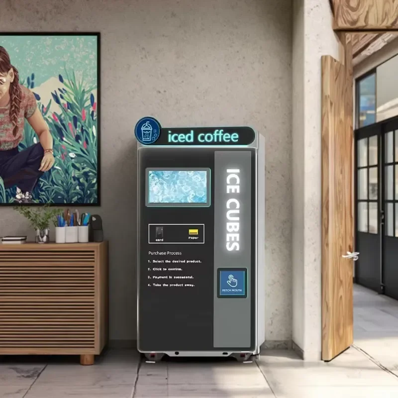 for Coffee Vending Machine Hot Cocoa Milk Dispenser 80 Large Cup Capacity Automatic Beverage Vending Machine