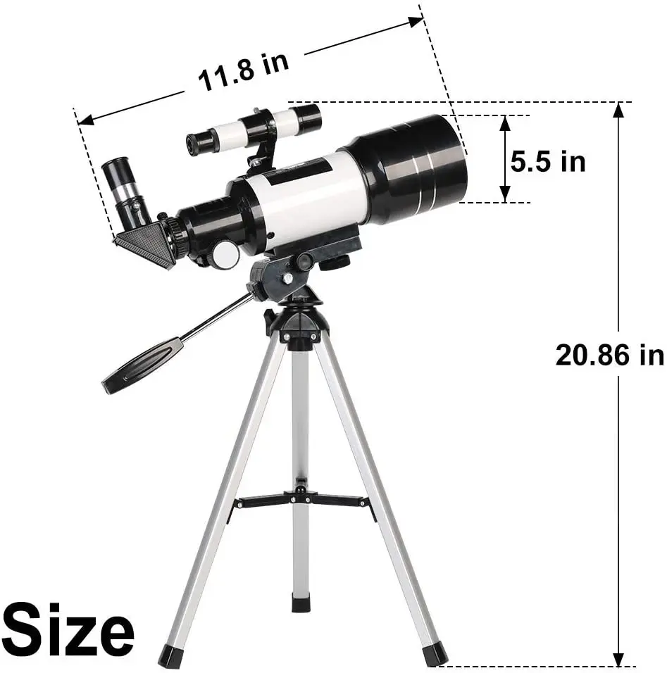 30070 New Design Cheap 70mm Aperture 300mm Astronomical Telescope To watching Starry sky