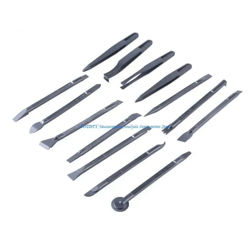 367D Multi Purpose 14Pieces Carbon Fiber Scraper Tool for Narrow Spaces