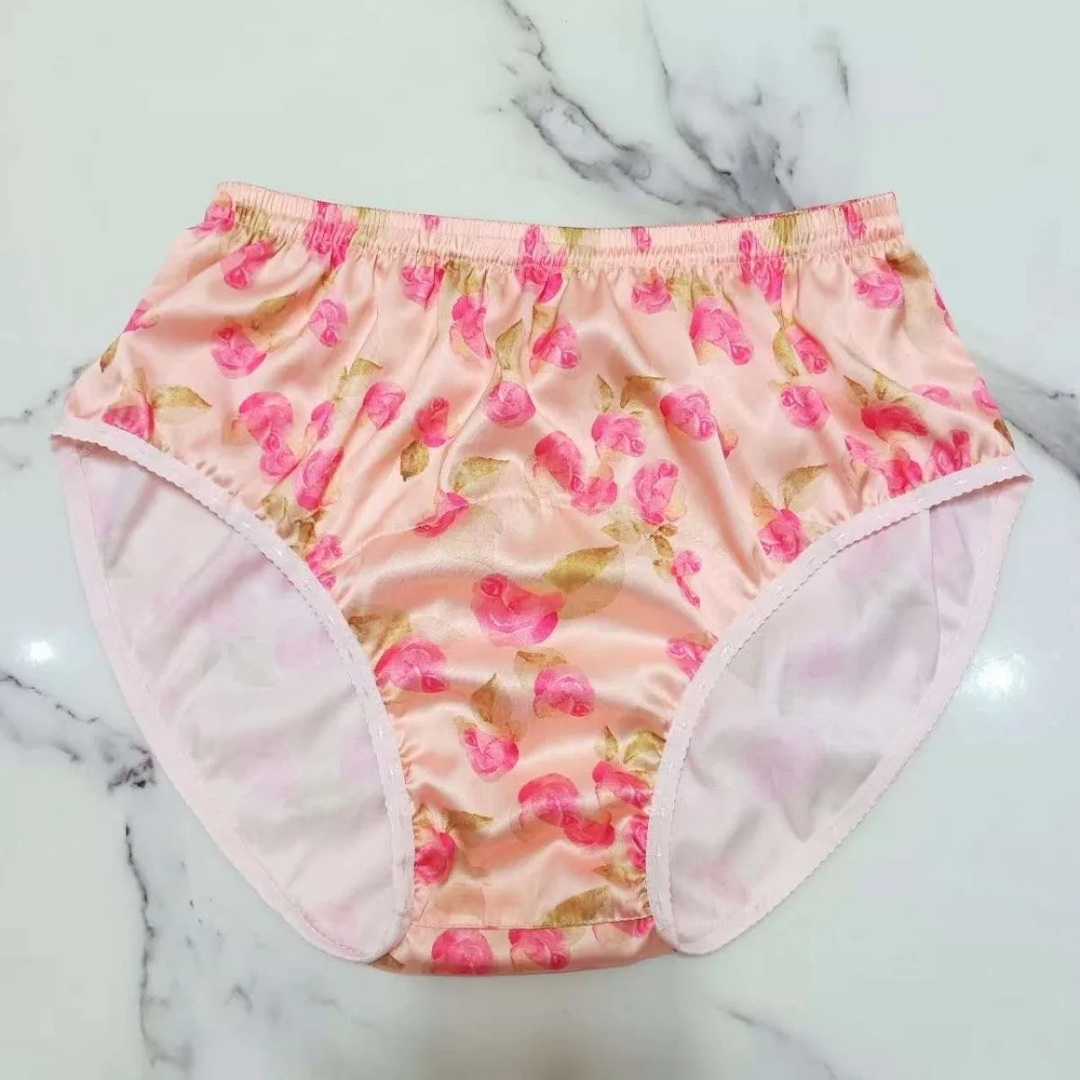 Handmade Women Panty Brief Silky Touch Supper Slipper