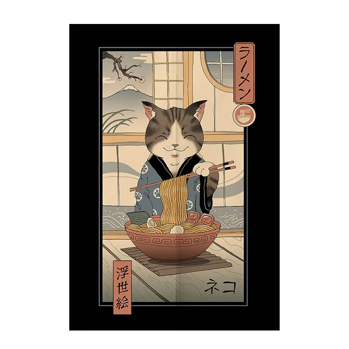 Japanese Ramen Noren Curtain Food Shop Restaurant Kitchen Entrance Cloth Doorway Curtains Oil Smoke Proof Partition Half-Curtain