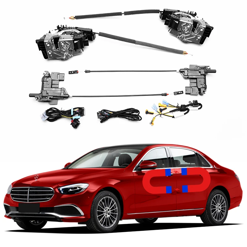 

For Mercedes-Benz E-Class W213-V213 Electric suction door refitted automatic locks Car accessories Soft Close accessory tools