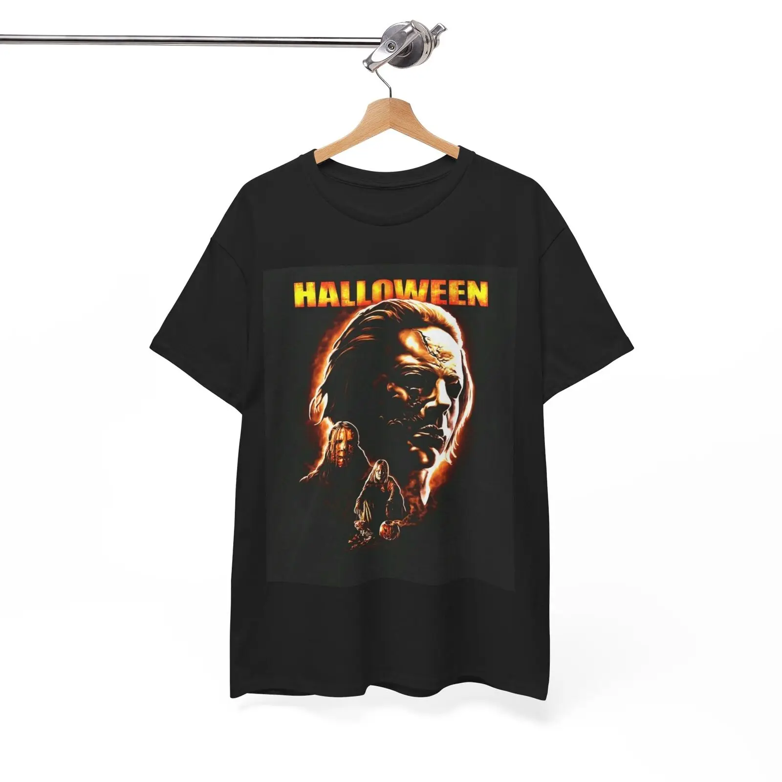 

Halloween Graphic Tshirt Vintage Movie Poster retro Unisex Heavy Cotton Tee