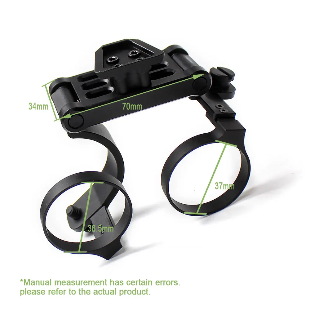 SOTAC Night Vision Helmet Installation Binocular Bracket for PVS14 Mount Metal Bridge Adapter Accessories