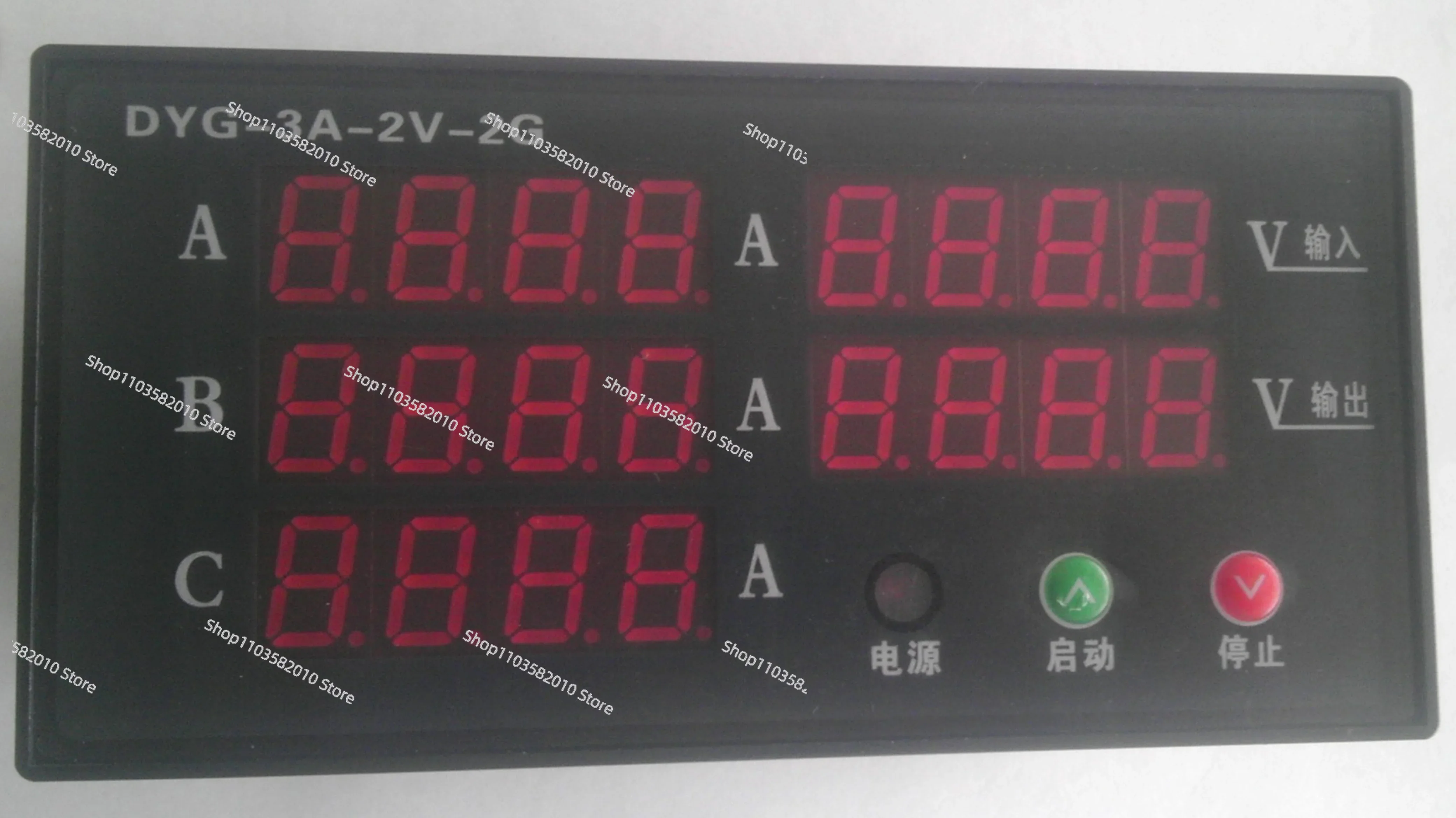 

High Power Regulator Controller, Digital Display Meter, Ammeter, Voltmeter, DYG-3A-2V-2G