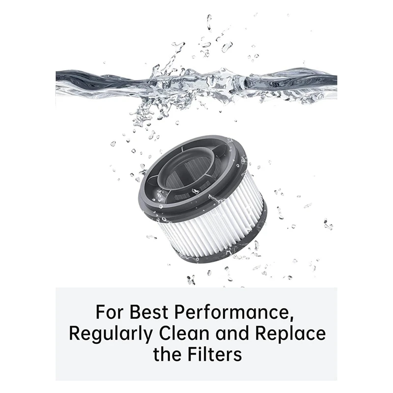 AT17 untuk Dreame T10 T20 T30 Penyedot Debu Tanpa Kabel Genggam Aksesori Pengganti Filter Dapat Dicuci Filter Efisiensi Tinggi, 5