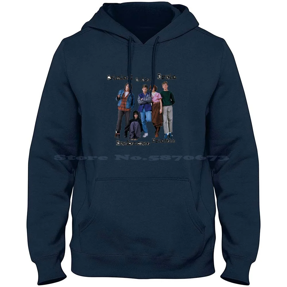 The Breakfast Club 100% Cotton Hoodie T Shirt The Breakfast Club Claire Standish John Bender Allison Reynolds Andrew Clark