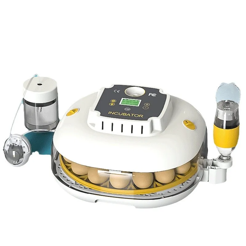 Automatic Egg Incubator, Small Chicken Bird Egg Hatcher, 90% Hatching Rate, Home Use Poultry Incubation, Baby Chick Raiser