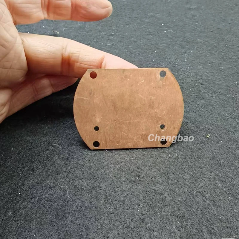 55*40*1.6mm Copper PCB for 3535 XPE XPG XTE High Power Leds