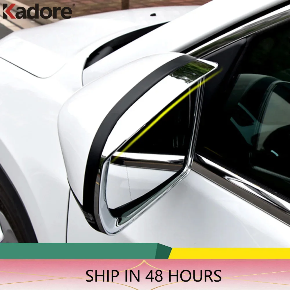 High Quality Window Visor for Jeep Compass 2017-2021 Rain Guard Side Vent Deflector Weathershield Tape-On Outside Mount Exterior