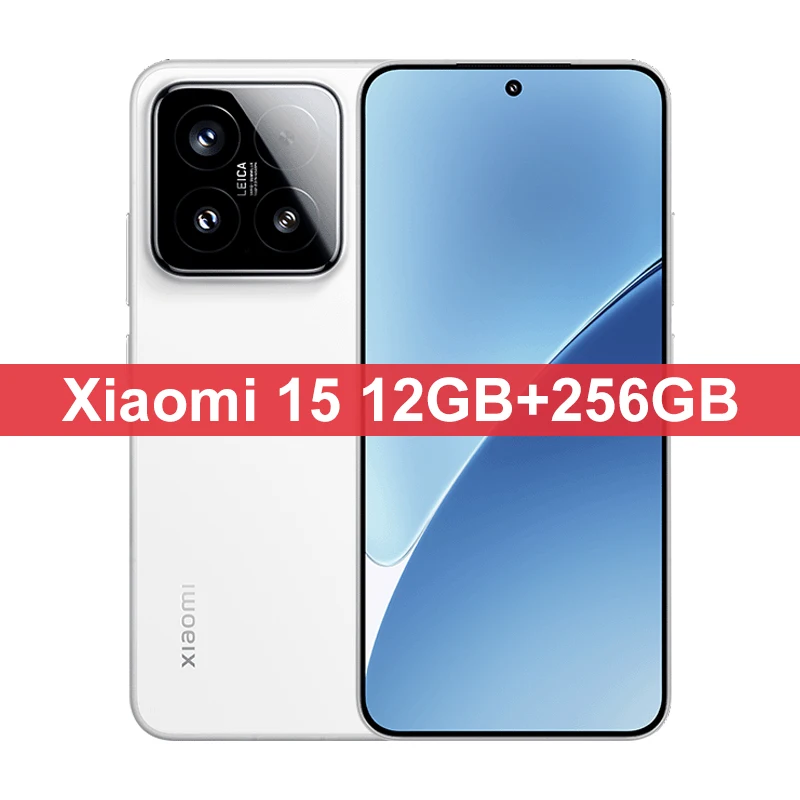 Global ROM Xiaomi 15 256GB/512GB Snapdragon 8 Elite 6.36" 1.5k OLED Screen 90W 5400mAh Battery 50MP+32MP Camera